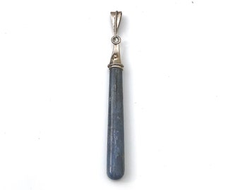 Handmade Kyanite and Sterling Silver Pendant