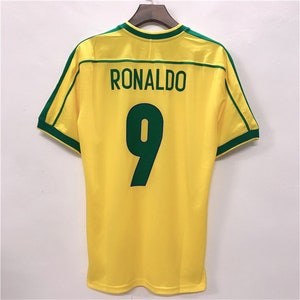 sale Brazil RONALDINHO 2004 away shirt camiseta jersey soccer Brasil world  Copa