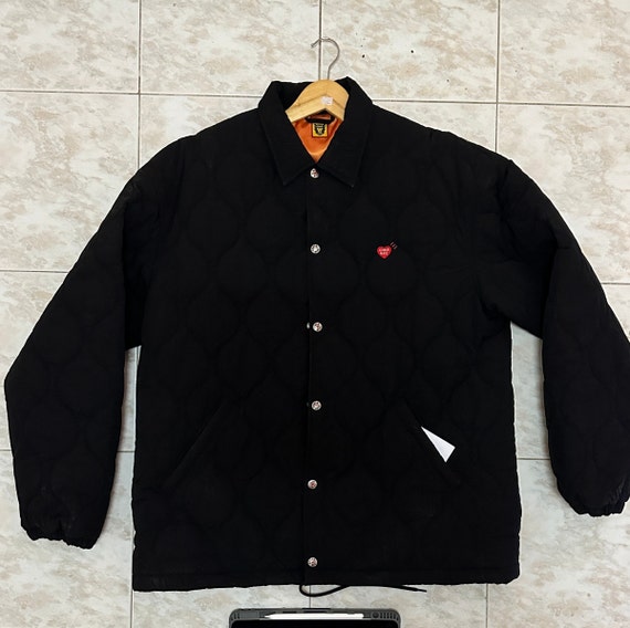 Human Made Quilted Coach Jacket Black size XXL - Etsy