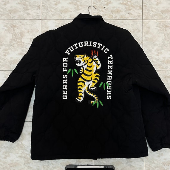 Human Made Quilted Coach Jacket Black size XXL - Etsy