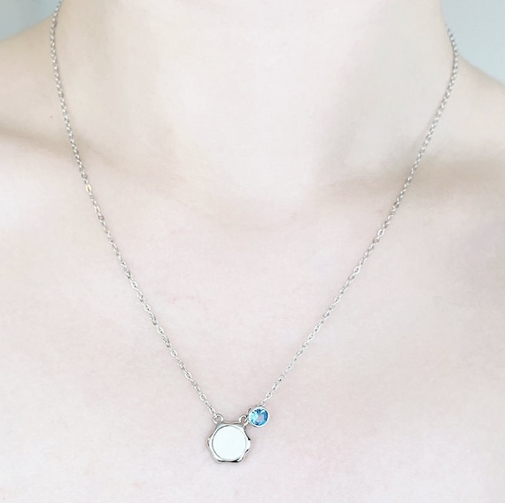 Breastmilk Jewelry Gift|Dainty floral Necklace DIY Kit|Keepsake|Gift for breastfeeding|wife|mother|Valentine’s day|with birthstone