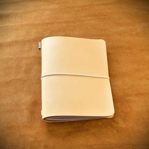 Traveler&#39;s Notebook Leather Cover/All sizes of Midori style leather covers/Refillable notebook/Vegetable tanned leather/Christmas gift