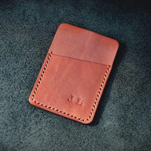 Leder Kartenhalter/Leder Kartenetui/Leder Kartenhalter/Leder Brieftasche/Handgefertigte Leder Geldbörse/Weihnachtsgeschenk