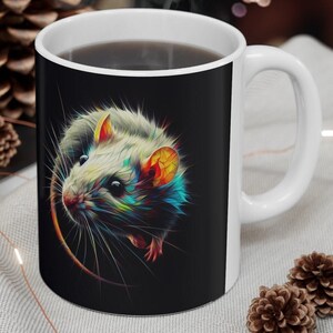 Charming Rodent Mug: Thoughtful Gift for Mum, Daughter, Cousin. Perfect for Special Moments