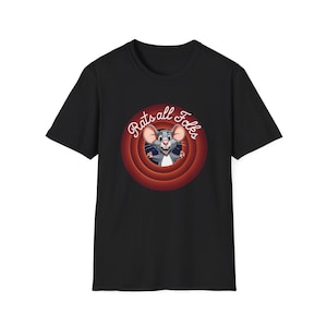 Rat Tee - Rats All Folks T-Shirt, Cute Rodent Graphic Tee, Unisex Animal Lover Shirt, Funny Rat Gift, Rat Owner Tee, Rodent Fan Shirt