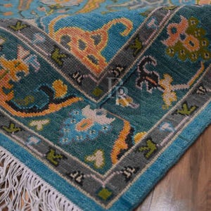 Ready To Ship Oushak style Hand Knotted Rug 4x6, 5x8, 6x9, 8x10, 9x12, 10x14 ft Handmade Rugs for Living Room - Antique Contemporary rug