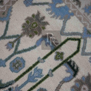 8x10 ft Quick Ship! Elegant Handmade Oushak Rug, Hand Knotted Perfection for Living Spaces. A Fusion of Traditional and Modern Design Carpet
