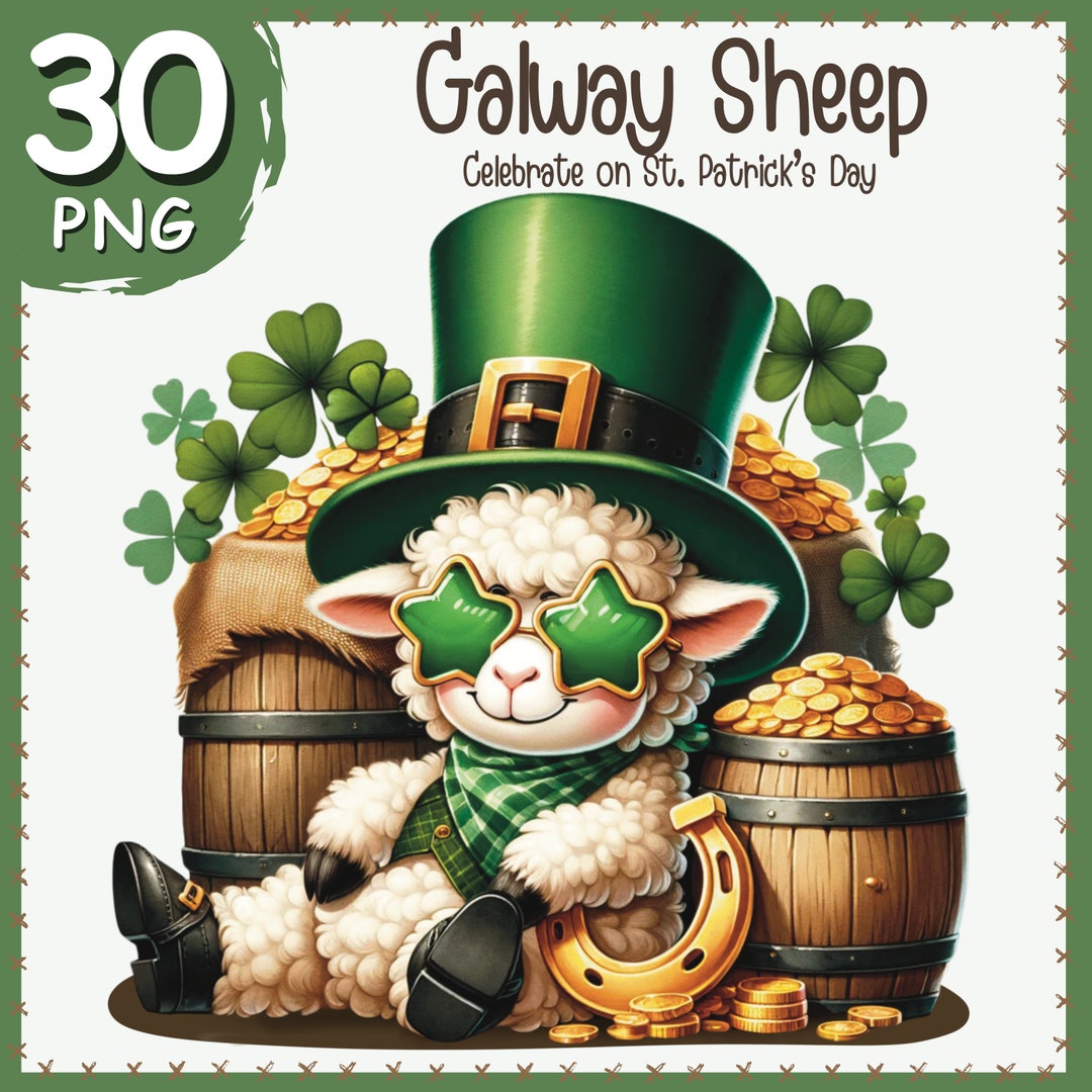 st patricks day sheep in school