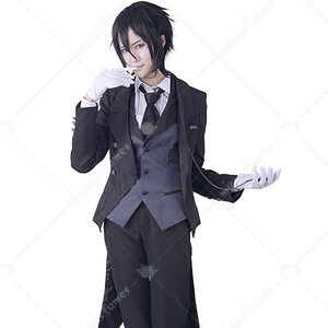 Black butler on sale sebastian cosplay