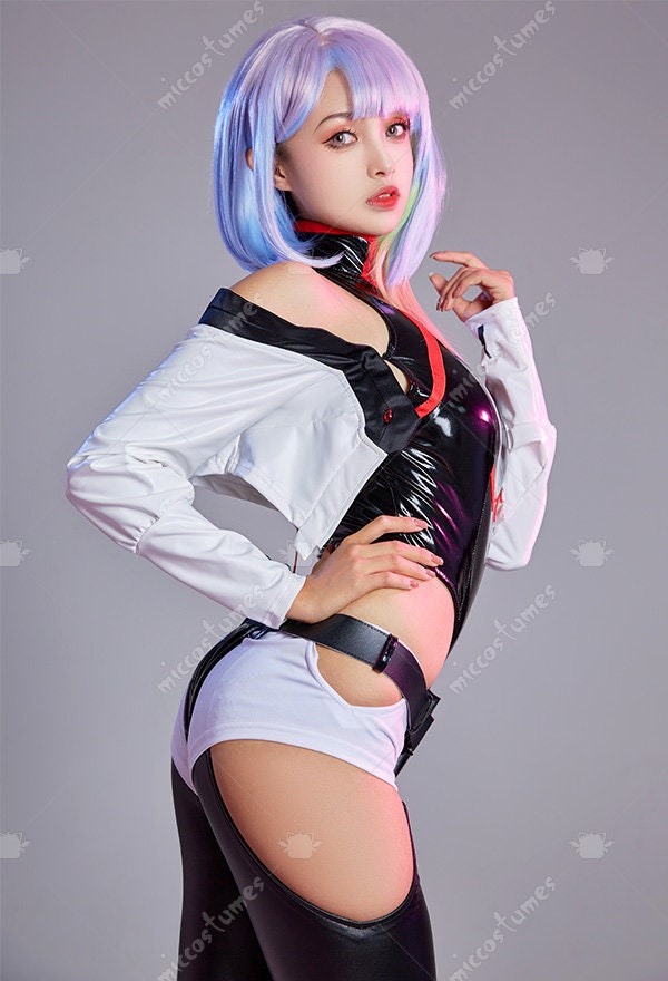 In Stock】Uwowo Cyberpunk: Edgerunners Cosplay Lucy Bodysuit Anime