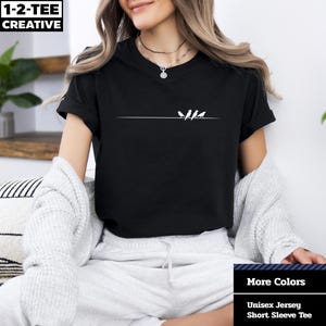 Birds on a Wire T-Shirt: Naturliebhaber Grafik-T-Shirt
