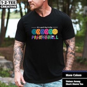 Es ist ein guter Tag, um Pickleball T-Shirts, Retro Vintage Pickleball Liebhaber, Pickleball Spieler Geschenk, Pickle Ball T-Shirt, Pickleball T-Shirt zu spielen.