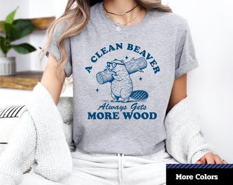 Funny Beaver Graphic T-Shirt: Wildlife Enthusiast Unisex Tee