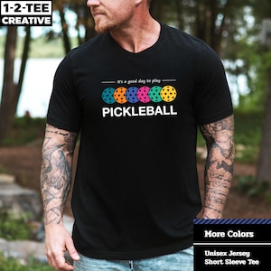 Es ist ein guter Tag, um Pickleball T-Shirts, Retro Vintage Pickleball Liebhaber, Pickleball Spieler Geschenk, Pickle Ball T-Shirt, Pickleball T-Shirt zu spielen.