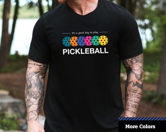 Retro Pickleball-T-shirt: vintage spelerscadeau