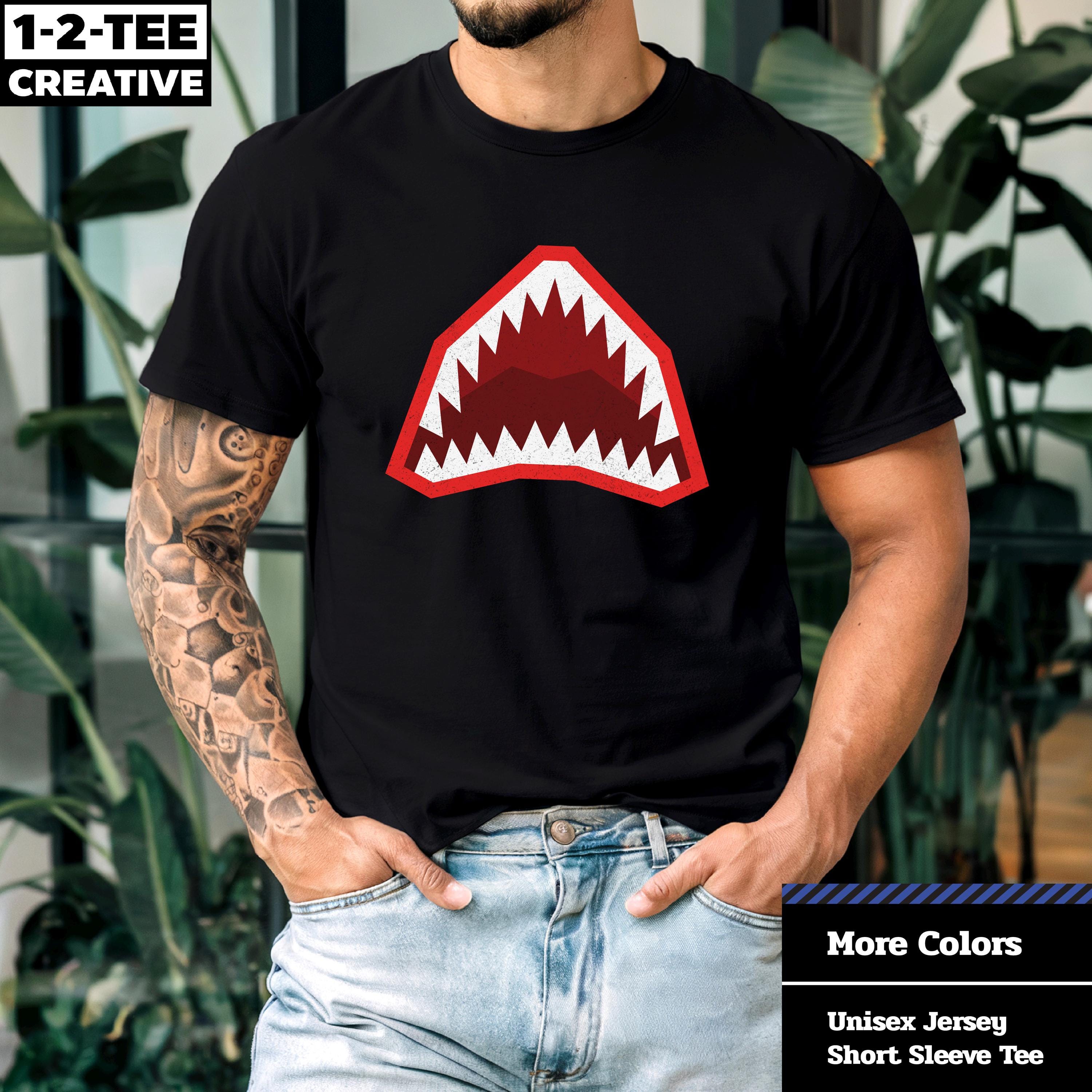 Shark Mouth T-shirt, Always Hungry Shark T Shirt, Pearly Teeth