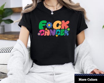F*ck Cancer T-Shirt: Unisex Jersey T-Shirt, Cancer Awareness