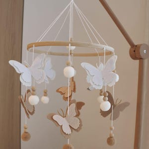 Handmade Butterfly babymobile