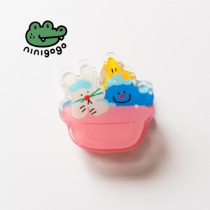 NINIGOGO | Badezeit ZU Häschen Büroklammer | Kawaii Büroklammer