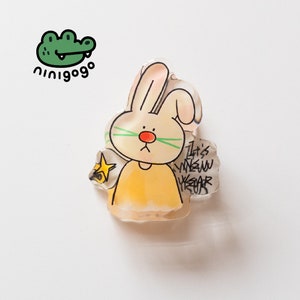 NINIGOGO | Neujahr TO Bunny Büroklammer | Kawaii Büroklammer