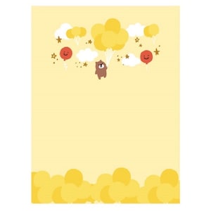 Blocco note Bonito / Bear Happy Time / Carta per appunti / Carta per appunti Anime / Accessori per planner / 60 fogli