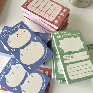 Twenty Two | Cat Memo Note Pad