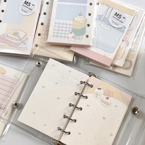 Carta di ricambio Hello Cat / M5 Mini Size Kitty / Blocco note / Forniture per planner