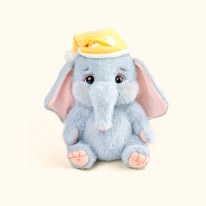 Bobonuts Rubii Elephant | Handmade Elephant Plush Toy – Soft & Cuddly Gift for All Ages