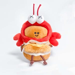 FuFu Baby | Cheese Burger Soft Toy | Cute Decompression Toy | Food Gift Toy