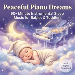Ninne nanne per pianoforte / Musica per dormire per neonati da 90 minuti (download MP3)