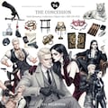 Dark Romance Watercolor Clipart, Mafia Romance Couple PNG, Rival Heir, Enemies to Lovers, Arranged Marriage, Smutty Book Club, Spicy Lover product logo