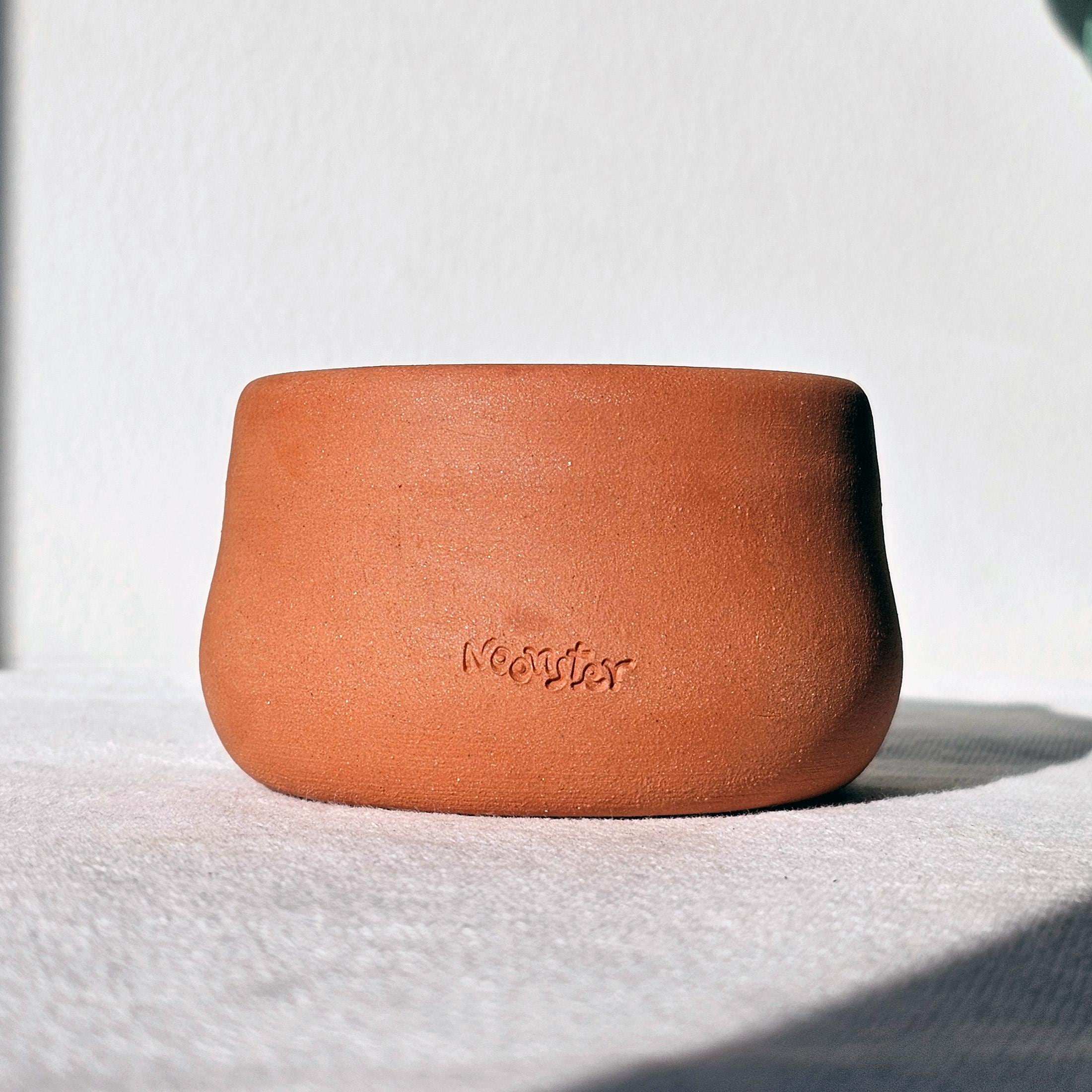 Tanuki Pot Small Tanuki Plant Pot. Handmade Small Succulent Planter With Drainage ...