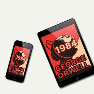 NINETEEN EIGHTY-FOUR, George Orwell, book, ebook, dijital Dawnload