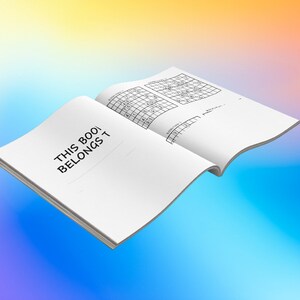 500+Sudoku Puzzle Book, Easy To Hard, 252 Pages, Digital Download image 4