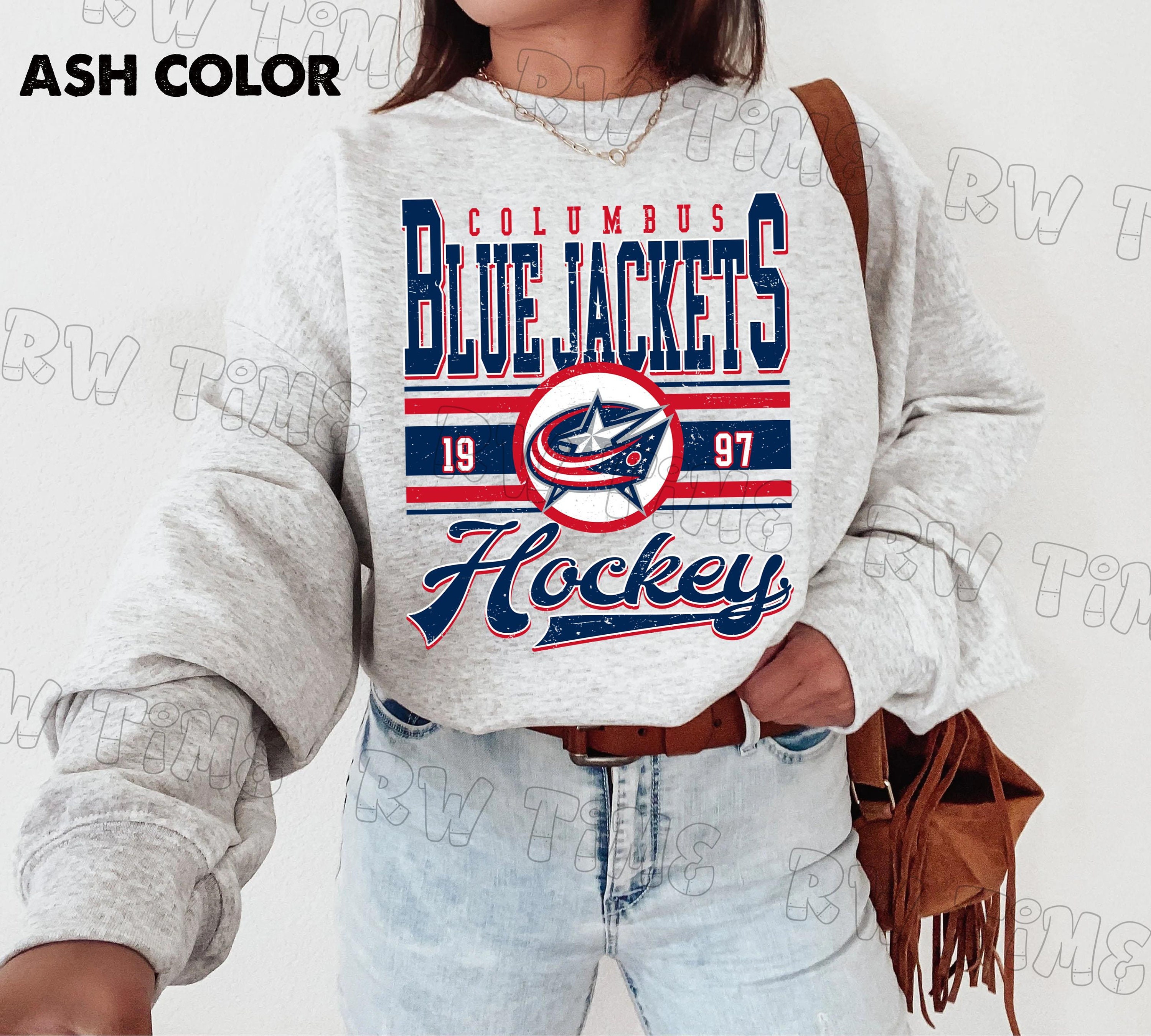 Columbus Blue Jackets T-Shirt Mens Medium NHL Hockey CBJ Short Sleeve Ohio  Adult
