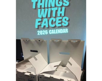 Things With Faces 2026 Calendar