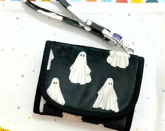 Cartera de tela fantasma / Mini cartera