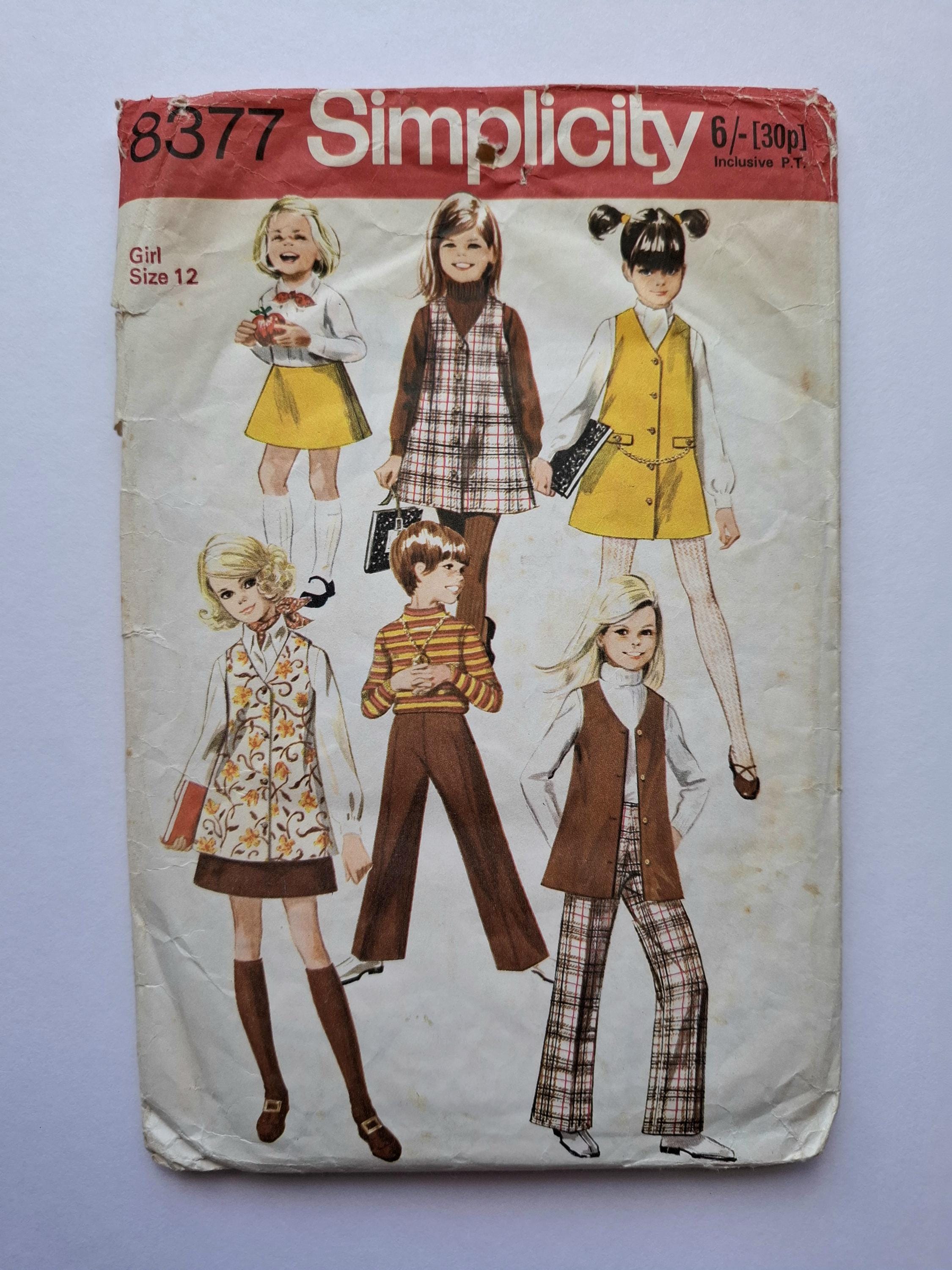当店在庫してます！ Simplicity 8377 - Etsy Canada 裁縫材料