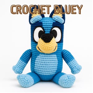 Blue Heeler Amigurumi Crochet Pattern PDF | Stuffed Dog Plush Tutorial | Instant Download English Guide
