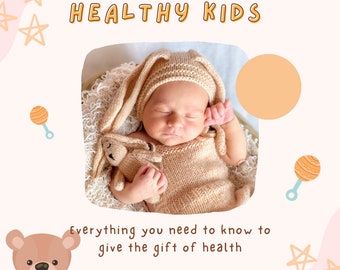 Niños y niños pequeños sanos