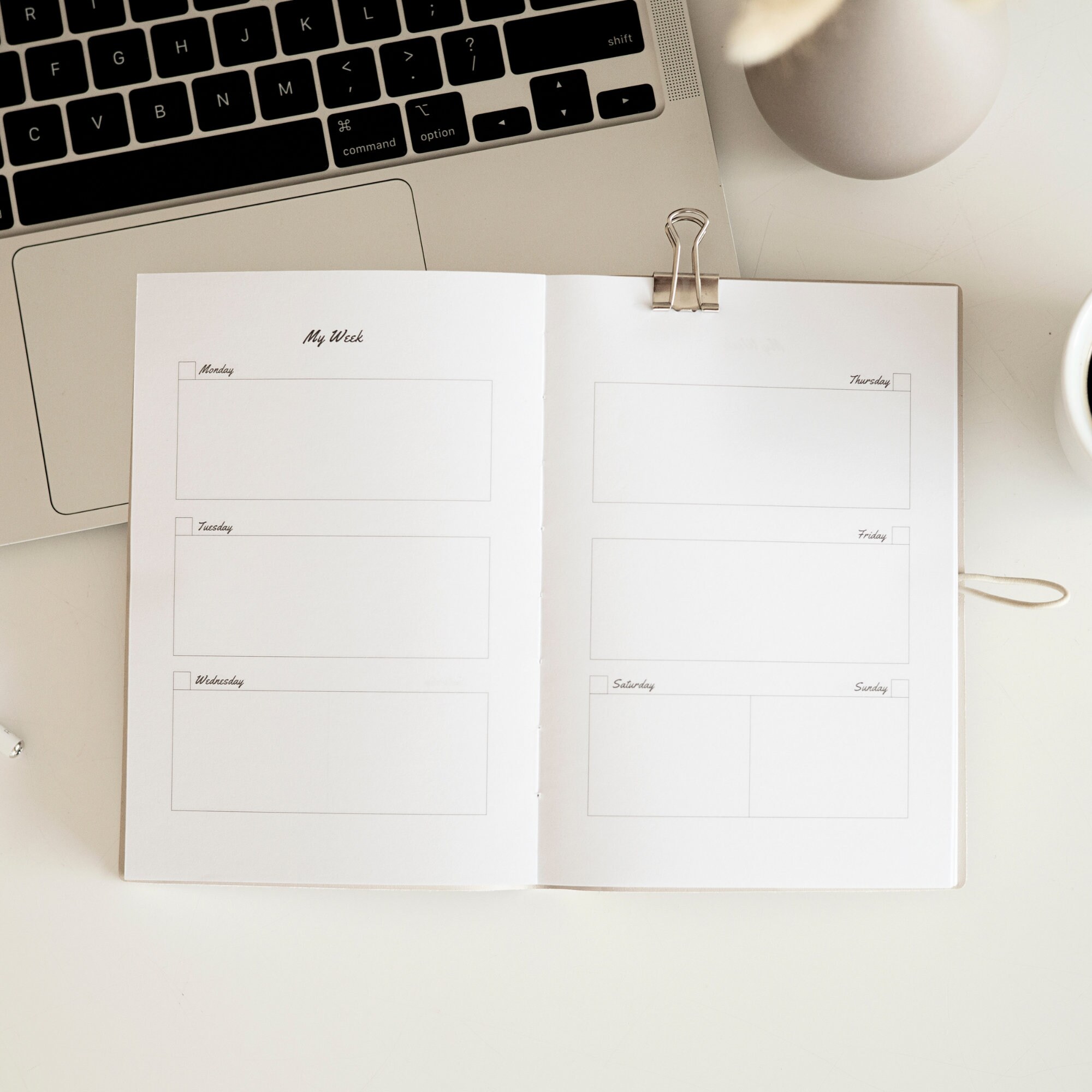 Editable Digital Daily Planner 2023 2024 UNDATED Goodness - Etsy