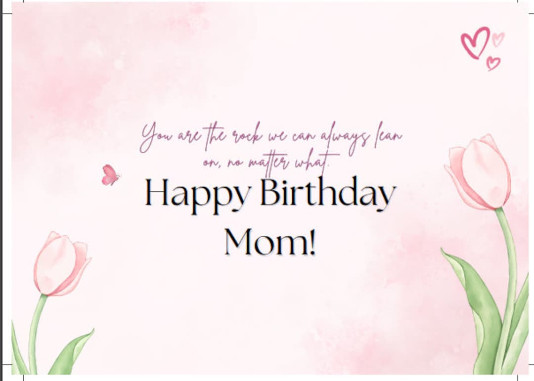 1 Downloadable and Printable Gift Card for Your Mom. - Etsy