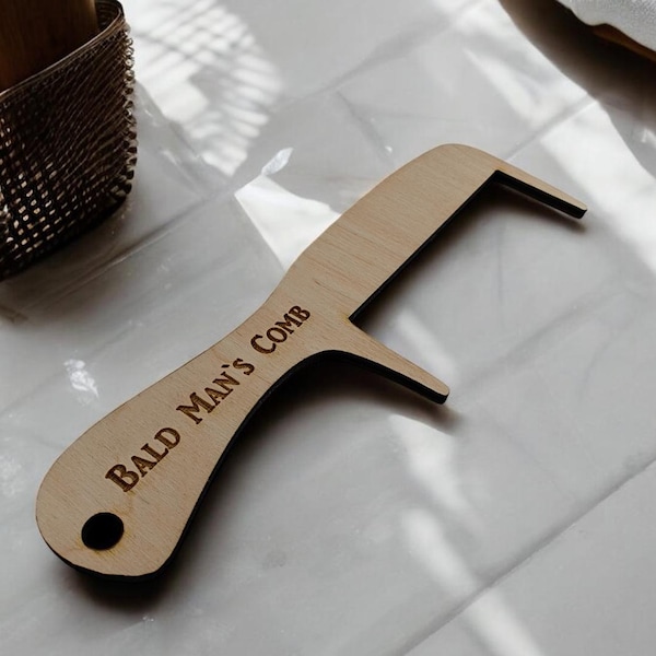 Bald Man's Comb by Craftygiftsplace