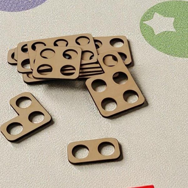 Montessori Wooden Numicon Set by Craftygiftsplace