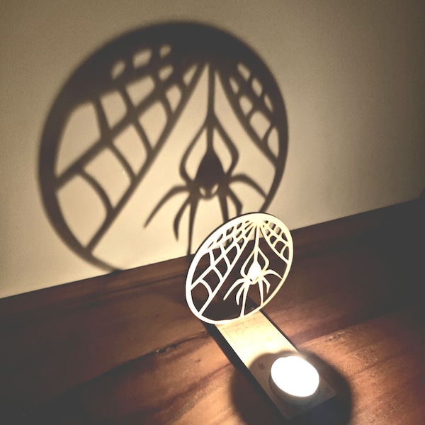 Spider Web Tealight Holder by Craftygiftsplace
