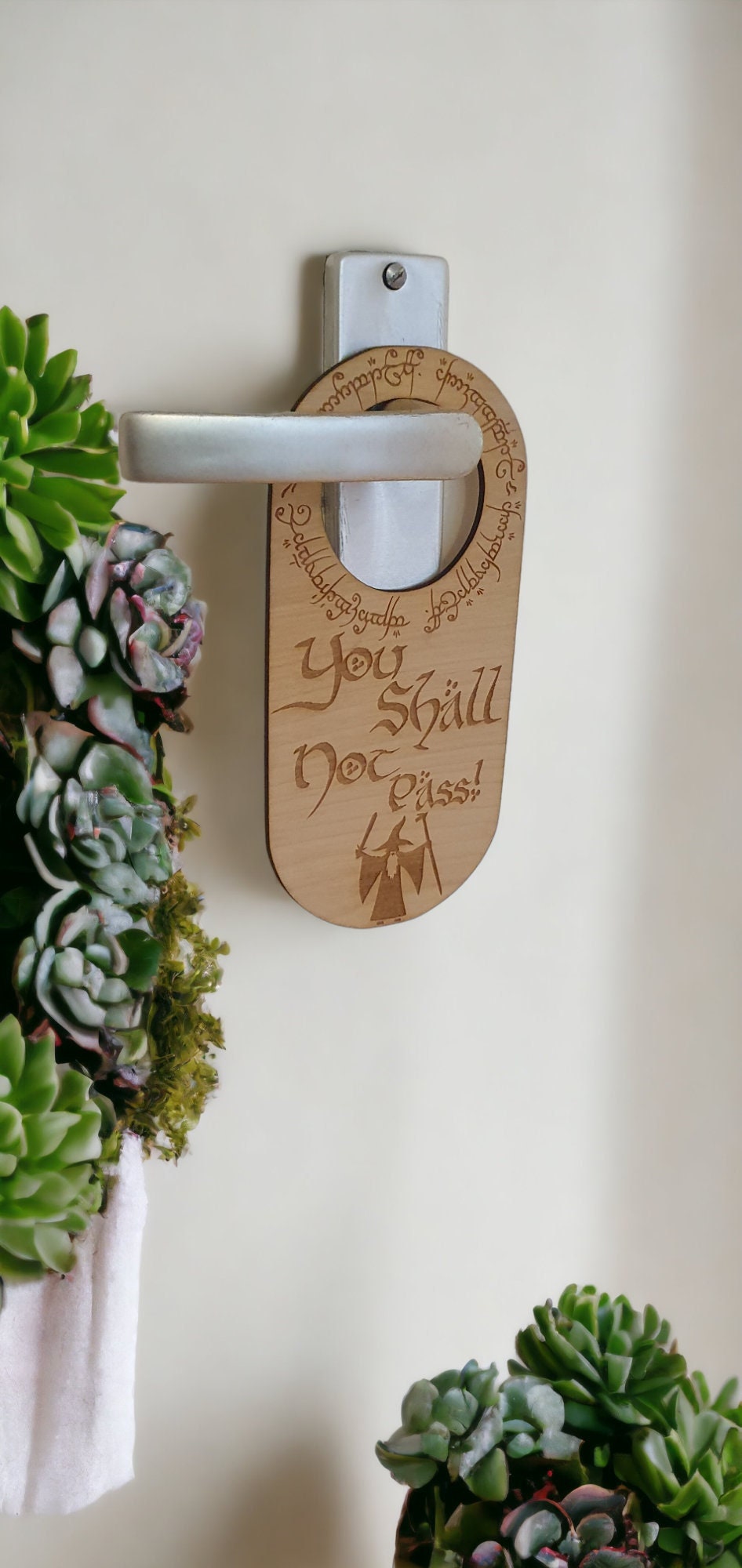 Epische fantasy Deurbord van Craftygiftsplace