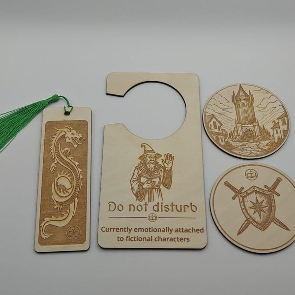 Fantasy Reader Gift Set by Craftygiftsplace