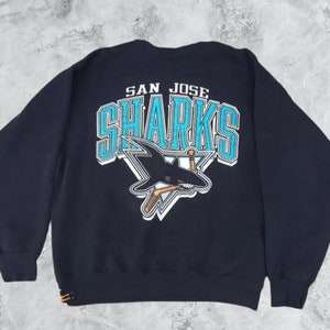San Jose Sharks CCM Women's Vintage Time Tri-Blend Raglan Long Sleeve T- Shirt - Heathered Gray