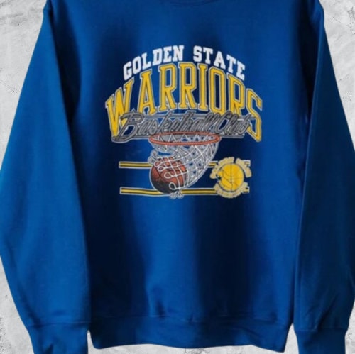 Golden State Warriors Retro Gym T-Shirt - Listentee