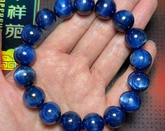 Bracciale in cianite: pietra di liberazione dal debito, segno zodiacale Leone Scorpione